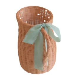 Rattan Flower Pitcher