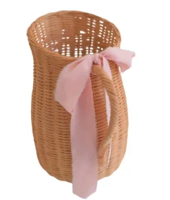 Rattan Flower Pitcher