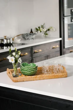 Rattan Serving Trays