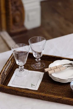 Rattan Serving Trays