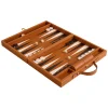 Rear Window Backgammon in Vacchetta Luggage