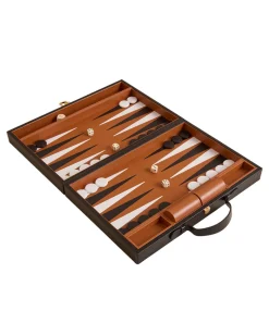 Rear Window Backgammon in Black and White