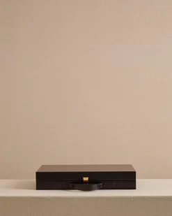 Rear Window Backgammon in Black and White