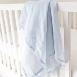 Receiving Blanket in Blue