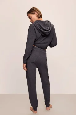 Recycled Boucle Jogger In Graphite