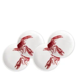 Red Lobster Canape Plates