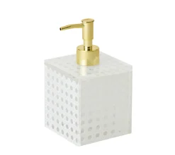 Reed Soap Dispenser in White