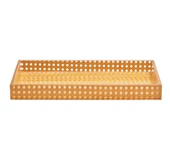 Reed Vanity Tray in Natural 14.5" X 7.5"