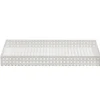 Reed Vanity Tray in White 14.5" X 7.5"