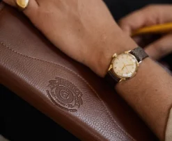 Refillable Journal in Vintage Chestnut Leather