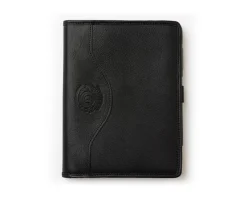 Refillable Journal in Vintage Black Leather