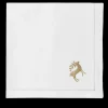 Reindeer Gold Napkin
