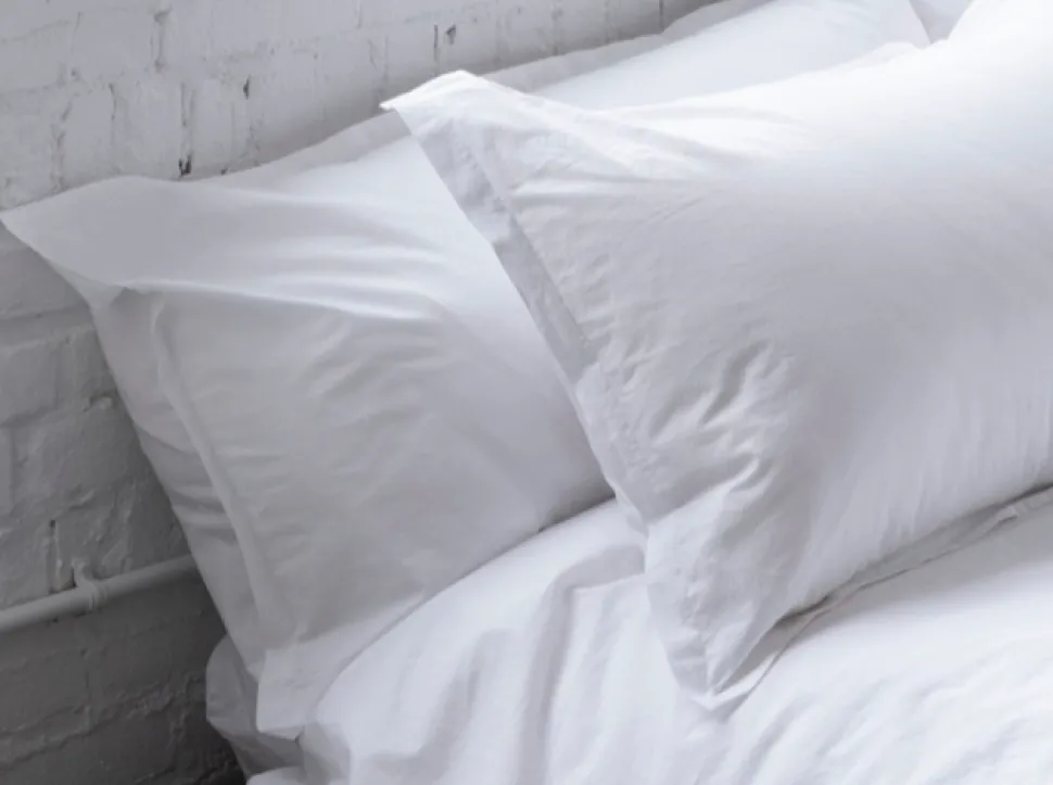 Relaxed Percale Pillowcase, Set of 2