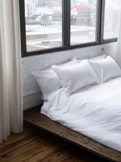 Relaxed Percale Sheet Set