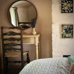 Reversible Heirloom Quilt Made With Liberty Fabric in Donna Leigh Green & Libby