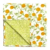 Reversible Kantha Table Cover in Orange Grove