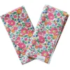 Reversible Stitch Napkin Set Made With Liberty Fabric in Betsy & Ditsy Dot