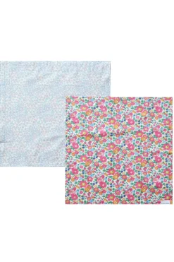 Reversible Stitch Napkin Set Made With Liberty Fabric in Betsy & Ditsy Dot
