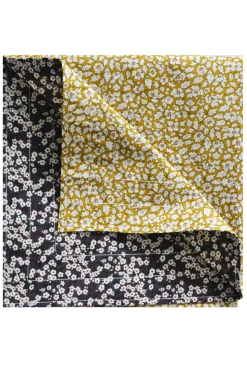 Reversible Stitch Napkin Set Made With Liberty Fabric in Feather Meadow & Mitsi Valeria