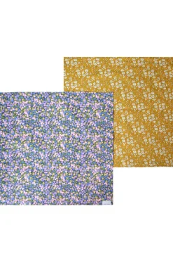 Reversible Stitch Napkin Set Made With Liberty Fabric in Wiltshire Star & Capel