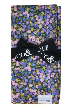 Reversible Stitch Napkin Set Made With Liberty Fabric in Wiltshire Star & Capel