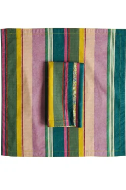 Reversible Stitch Napkin Set Made With Liberty Fabric in in Archive Swatch & Michelle