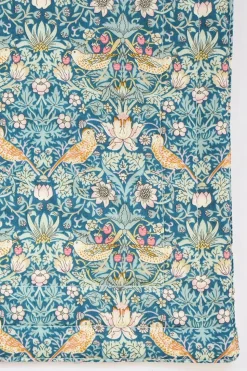 Reversible Stitch Placemat Made With Liberty Fabric in Strawberry Thief & Eva Belle