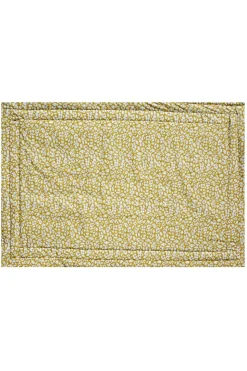 Reversible Stitch Placemat Made With Liberty Fabric in Feather Meadow & Annabella