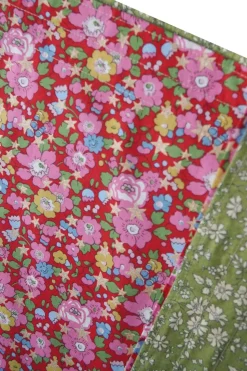 Reversible Tablecloth Made With Liberty Fabric in Betsy Star & Capel