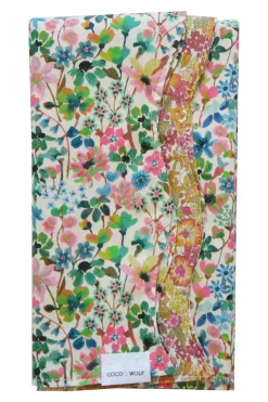 Reversible Wavy Napkin Set Made With Liberty Fabric in Dreams Of Summer