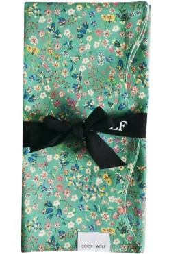 Reversible Wavy Napkin Set Made With Liberty Fabric in in Donna Leigh & Rachel