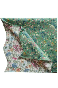 Reversible Wavy Napkin Set Made With Liberty Fabric in in Donna Leigh & Rachel