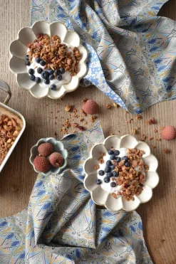 Reversible Wavy Placemat Made With Liberty Fabric in Ianthe & Betsy Boo