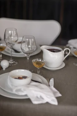 Rhombe Sauce Boat in White