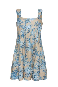 Ria Dress in Farfella Ginger Root