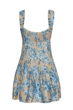 Ria Dress in Farfella Ginger Root