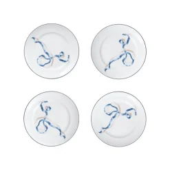 Ribbon Dessert Plates