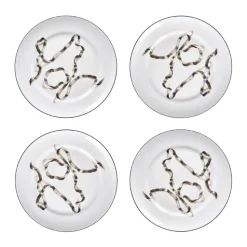 Ribbon Dinner Plates