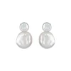 Rita Earrings in Pearl