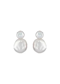Rita Earrings in Pearl