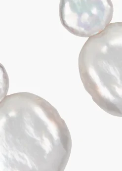 Rita Earrings in Pearl