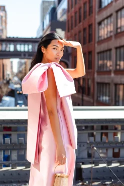 Rita Gown in Blossom Pink