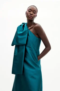 Rita Gown In Peacock