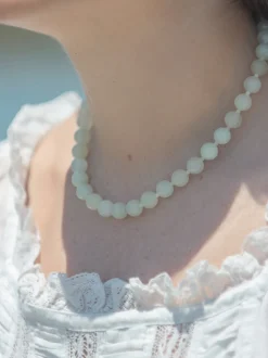 Rita Necklace in Light Green