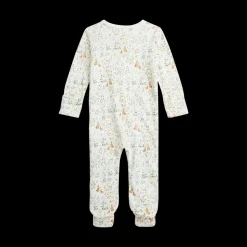 RL Baby x Riley Sheehey Cotton Coverall in Bunny Meadow