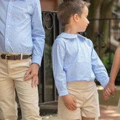 Robert Shorts in King's Way Khaki Corduroy