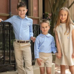 Robert Shorts in King's Way Khaki Corduroy