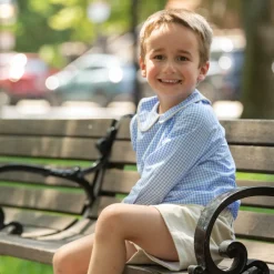 Robert Shorts in King's Way Khaki Corduroy