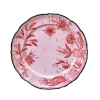 Rocaille Pink Dessert Plate