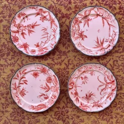 Rocaille Pink Dinner Plate
